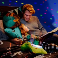 Sleeptime Lite Dinosaur Plush LED Nightlight Green - Pillow Pets -Child Furniture Shop GUEST 8885df25 5a82 4947 9a90 972efefa1570