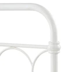Twin Caledonia Metal Bed Antique White - Inspire Q -Child Furniture Shop GUEST 88ab8add 8931 4613 9d28 29d2f00fd68d