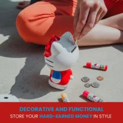 Silver Buffalo Sanrio Hello Kitty 6-Inch Ceramic Figural Coin Bank Storage -Child Furniture Shop GUEST 88f0de1e 7d78 4ada ae32 c10b78f33ef8