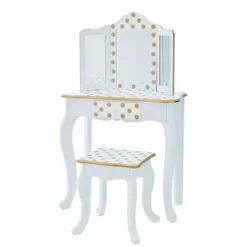 Fashion Polka Dot Gisele Play Vanity Set - Teamson Kids -Child Furniture Shop GUEST 89455434 746e 4631 92f4 bd7421a79871