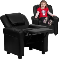 Emma And Oliver Contemporary Kids Recliner With Cup Holder And Headrest 24 Emma And Oliver Contemporary Kids Recliner With Cup Holder And Headrest -Child Furniture Shop GUEST 8a681007 fe88 4343 9a9c 249dea0c22e7