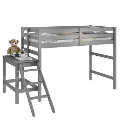 Loft Bed With Platform And Ladder - ModernLuxe 6 Loft Bed With Platform And Ladder - ModernLuxe - Image 4