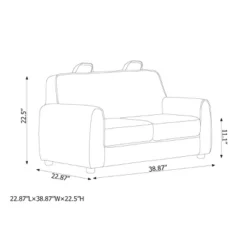 Upholstered Kids' Sofa Gray - Pillowfort™ 11 Upholstered Kids' Sofa Gray - Pillowfort™ -Child Furniture Shop GUEST 8bd0e36e 147c 4c1d bcfb 73703a97ebdd