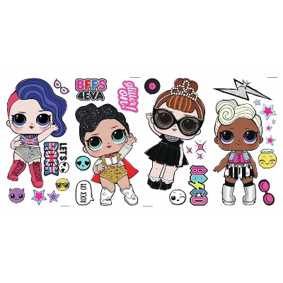 Lol Surprise Rock Star Peel And Stick Wall Decal - RoomMates 4 Lol Surprise Rock Star Peel And Stick Wall Decal - RoomMates - Image 2