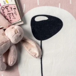 NuLOOM Nesta Queen Bear Machine Washable Kids Area Rug -Child Furniture Shop GUEST 92c51024 c20e 4d94 864b 90a8535c22b5