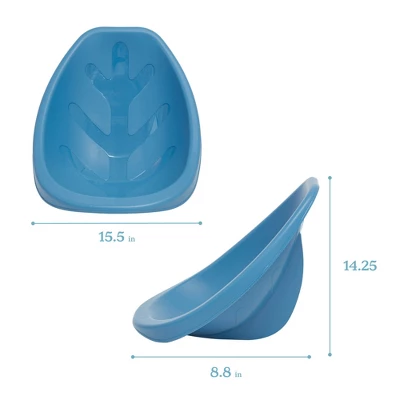 ECR4Kids Leaf Floor Seat, Portable Plastic Kid's Scoop Chair, 6-Piece 3 ECR4Kids Leaf Floor Seat, Portable Plastic Kid's Scoop Chair, 6-Piece