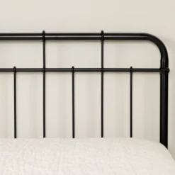 Vito Metal Complete Bed Pure Black - South Shore -Child Furniture Shop GUEST 93bb055a 9442 4496 bbba ad75aa8a0adc