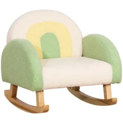 Qaba Kids Sofa, Rocking Toddler Sofa Chair With Solid Wooden Frame, Faux Lamb Fleece Fabric For Nursery, Kindergarten, Playroom, Bedroom 14 Qaba Kids Sofa, Rocking Toddler Sofa Chair With Solid Wooden Frame, Faux Lamb Fleece Fabric For Nursery, Kindergarten, Playroom, Bedroom -Child Furniture Shop GUEST 9451a2a8 7354 4941 8c6e 2da5f2ae9dd4