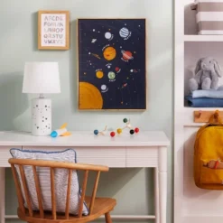 Child Furniture Shop 41 2-in-1 Starry Kids' Table Lamp White - Pillowfort™