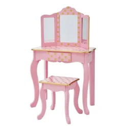 Fashion Polka Dot Gisele Play Vanity Set - Teamson Kids -Child Furniture Shop GUEST 9d7b100b 62f6 4f22 8063 8864f7d688bb