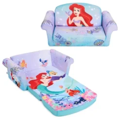 Marshmallow Furniture Disney's 2 In 1 Flip Open Compressed Foam Sofa And Sleeper Bed With Washable Cover -Child Furniture Shop GUEST 9f6551e9 4f94 46c3 a612 0541773adee2