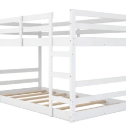 Twin Over Twin Bunk Bed With Ladder-ModernLuxe -Child Furniture Shop GUEST a0113747 0853 4086 8e64 04d631f9a551