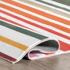 NuLOOM Effie Stripes Kids Machine Washable Area Rug -Child Furniture Shop GUEST a041f7eb 3245 4b2d 892a 680c1e8d88ef