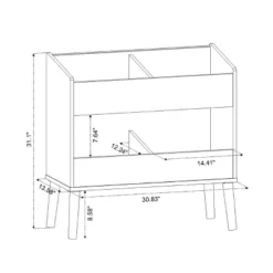 Modern Two Shelf Toy Kids' Bin White - Pillowfort™ -Child Furniture Shop GUEST a513d7df 5c70 4fb6 90e1 444d6b09cebc