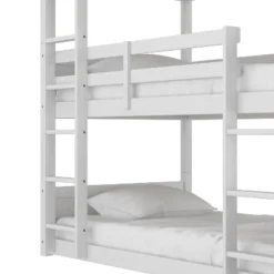 Twin Capri Wood Triple Bunk Bed White - Hillsdale Furniture -Child Furniture Shop GUEST a6c24afb 328f 4c35 89fb cf9ec6738e81