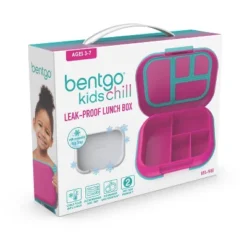 Bentgo Kids' Chill Lunch Box, Bento-Style Solution, 4 Compartments & Removable Ice Pack -Child Furniture Shop GUEST a88c928c 6ee8 465b a033 0c4f91d23e64