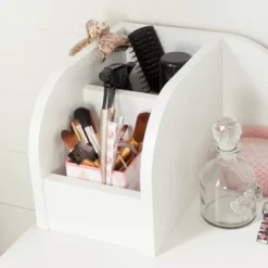 Vito Makeup Desk With Drawer Pure White/Pink - South Shore -Child Furniture Shop GUEST ab008179 180c 4a56 8396 cec817f22349