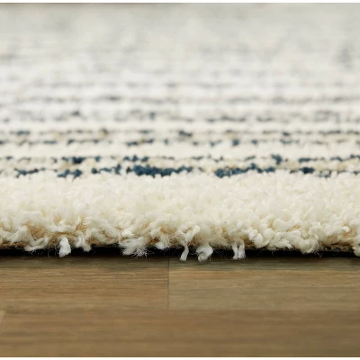 Forbes Striped Shag Kids' Rugs White - Balta Rugs 6 Forbes Striped Shag Kids' Rugs White - Balta Rugs - Image 4