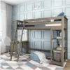 Max & Lily Twin High Loft Bed With Bookcase And Desk -Child Furniture Shop GUEST aff5bfc8 5c72 480c b974 73f41b573682