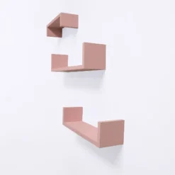 Set Of 3 Picture Ledge Shelf For Kids' Room Pink - InPlace -Child Furniture Shop GUEST b1856866 204c 429f 8c01 a5db5ef59c0a