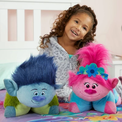 DreamWorks Trolls 2 Branch Pillow Blue - Pillow Pets 5 DreamWorks Trolls 2 Branch Pillow Blue - Pillow Pets - Image 3