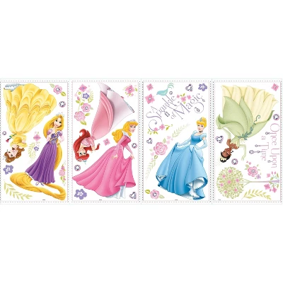 Roommates Disney Princess Glow Princess Peel And Stick Wall Decal 4 Roommates Disney Princess Glow Princess Peel And Stick Wall Decal - Image 2