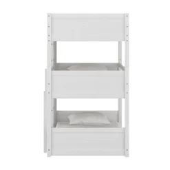 Twin Capri Wood Triple Bunk Bed White - Hillsdale Furniture -Child Furniture Shop GUEST b3d9c45d 10e3 41b8 beba 5d788f9b66d5