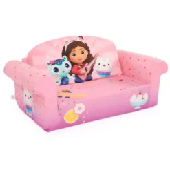 Marshmallow Furniture Disney's 2 In 1 Flip Open Compressed Foam Sofa And Sleeper Bed With Washable Cover -Child Furniture Shop GUEST b4b90dd4 7bf6 4b03 96ea f0b300812f01