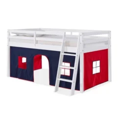 Twin Roxy Junior Loft With Tent - Alaterre Furniture 9 Twin Roxy Junior Loft With Tent - Alaterre Furniture -Child Furniture Shop GUEST b88a4c99 a696 4da3 8513 6c0fbcac599c