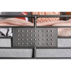 HOMES: Inside + Out Derrick Kids' Bunk Bed Antique Black - IoHOMES -Child Furniture Shop GUEST ba90901e c820 494b 9511 d233a11601c3