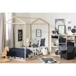 Sweedi House Bed - Natural Poplar - South Shore 14 Sweedi House Bed - Natural Poplar - South Shore -Child Furniture Shop GUEST bcb28aaa 82ee 4d57 a927 2c89459485c3