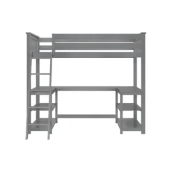 Max & Lily Twin-Size High Loft Bed With Wraparound Desk & Shelves 10 Max & Lily Twin-Size High Loft Bed With Wraparound Desk & Shelves -Child Furniture Shop GUEST bcd2e070 d1bc 4242 9ab6 ce150b1d7d0b