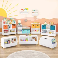 Kids' Catch-All Storage Bench White - RiverRidge Home -Child Furniture Shop GUEST beb34830 1b1f 4f50 9585 c98390a1b91d