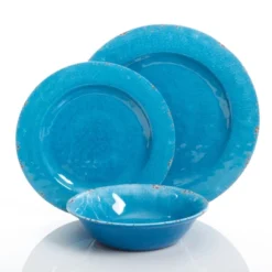 Gibson Studio California Mauna 12 Piece Assorted Crackle Decal Melamine Dinnerware Set 22 Gibson Studio California Mauna 12 Piece Assorted Crackle Decal Melamine Dinnerware Set -Child Furniture Shop GUEST bed775b4 7689 40e9 a700 d39c67daf457