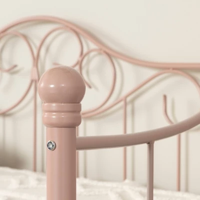 Summer Breeze Metal Daybed Pink - South Shore 5 Summer Breeze Metal Daybed Pink - South Shore - Image 3