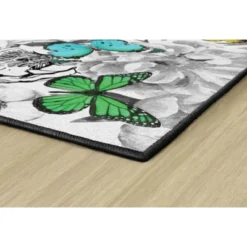 Flagship Carpets School Girl Style Woodland Whimsy Butterfly Classroom Area Rug -Child Furniture Shop GUEST c134b22c bc1b 4d56 8cef aa33d2640f92