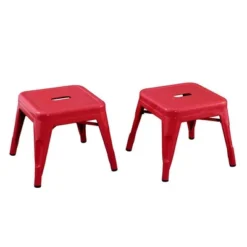 Harper & Hudson Set Of 2 Kids' Metal Stools - ACEssentials -Child Furniture Shop GUEST c2a5909e 59b6 4b75 af9c 669d587d4322