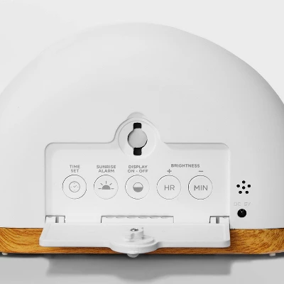 Wake Up Light Rise With Wood Kids' Nightlight - Pillowfort™ 8 Wake Up Light Rise With Wood Kids' Nightlight - Pillowfort™ - Image 6