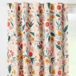 In The Garden Full Printed Blackout Kids' Curtain Panel - Pillowfort™ -Child Furniture Shop GUEST c779c679 0ab7 454a 9d62 8f3ad141a7bd