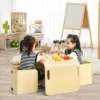Costway 3 Piece Kids Wooden Table & Chair Set Children Multipurpose Homeschool Furniture 1 Costway 3 Piece Kids Wooden Table & Chair Set Children Multipurpose Homeschool Furniture -Child Furniture Shop GUEST c9853385 95d6 4f0c a9ac 21bdf8a46c7e