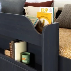 Twin Asten Loft Bed With Desk Blueberry - South Shore -Child Furniture Shop GUEST cb5beeea f05d 4d1f 80eb 802a588fc6ce