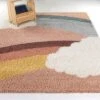 5'3"x7' Bella Rainbow Cloud Shag Kids' Rug - Balta Rugs 2 5'3"x7' Bella Rainbow Cloud Shag Kids' Rug - Balta Rugs -Child Furniture Shop GUEST cdae4363 d673 493c b23a f26cb0028d32
