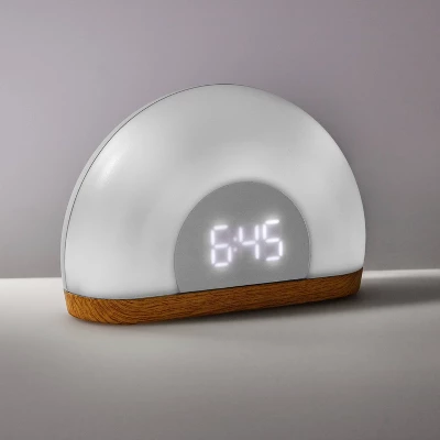 Wake Up Light Rise With Wood Kids' Nightlight - Pillowfort™ 5 Wake Up Light Rise With Wood Kids' Nightlight - Pillowfort™ - Image 3
