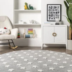 NuLOOm Raised Stars Kids Machine Washable Area Rug -Child Furniture Shop GUEST d5c5382d 8b02 4530 ad40 f12fac6c8c83