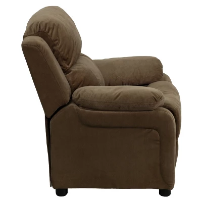 Emma And Oliver Deluxe Padded Contemporary Kids Recliner With Storage Arms 13 Emma And Oliver Deluxe Padded Contemporary Kids Recliner With Storage Arms - Image 11