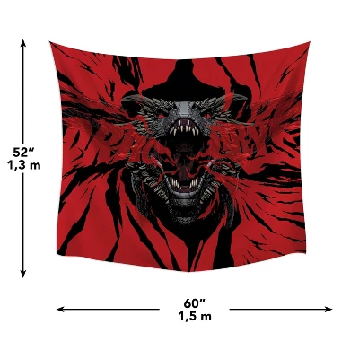 Game Of Thrones Dragon Tapestry Black/Red - RoomMates 4 Game Of Thrones Dragon Tapestry Black/Red - RoomMates - Image 2
