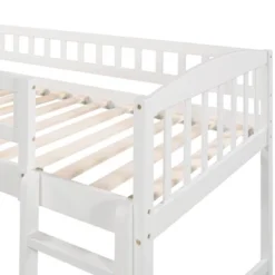Twin Size Loft Bed With Slide And Ladder - ModernLuxe -Child Furniture Shop GUEST d7d43390 ace5 42dd 8eb3 d327f3ed6170