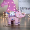 Northlight 5.75" Children's Pink Elephant With Monkey Coin Bank -Child Furniture Shop GUEST d83fc592 e074 4868 b57b 49ad609044ad