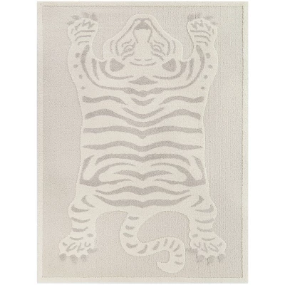 Tigre Animal Print Kids' Area Rug Cream - Balta Rugs 7 Tigre Animal Print Kids' Area Rug Cream - Balta Rugs - Image 5