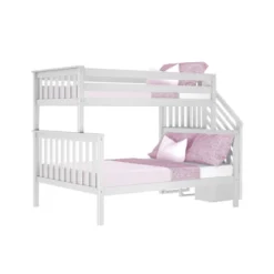 Max & Lily Twin Over Full Staircase Bunk Bed 14 Max & Lily Twin Over Full Staircase Bunk Bed -Child Furniture Shop GUEST e1655a55 cebf 42e3 8597 fa8e8c2dc154